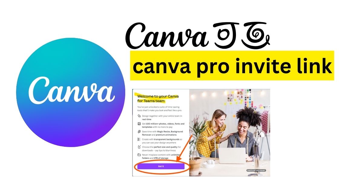 Canva Pro Invite Link 2024 Learn Hows